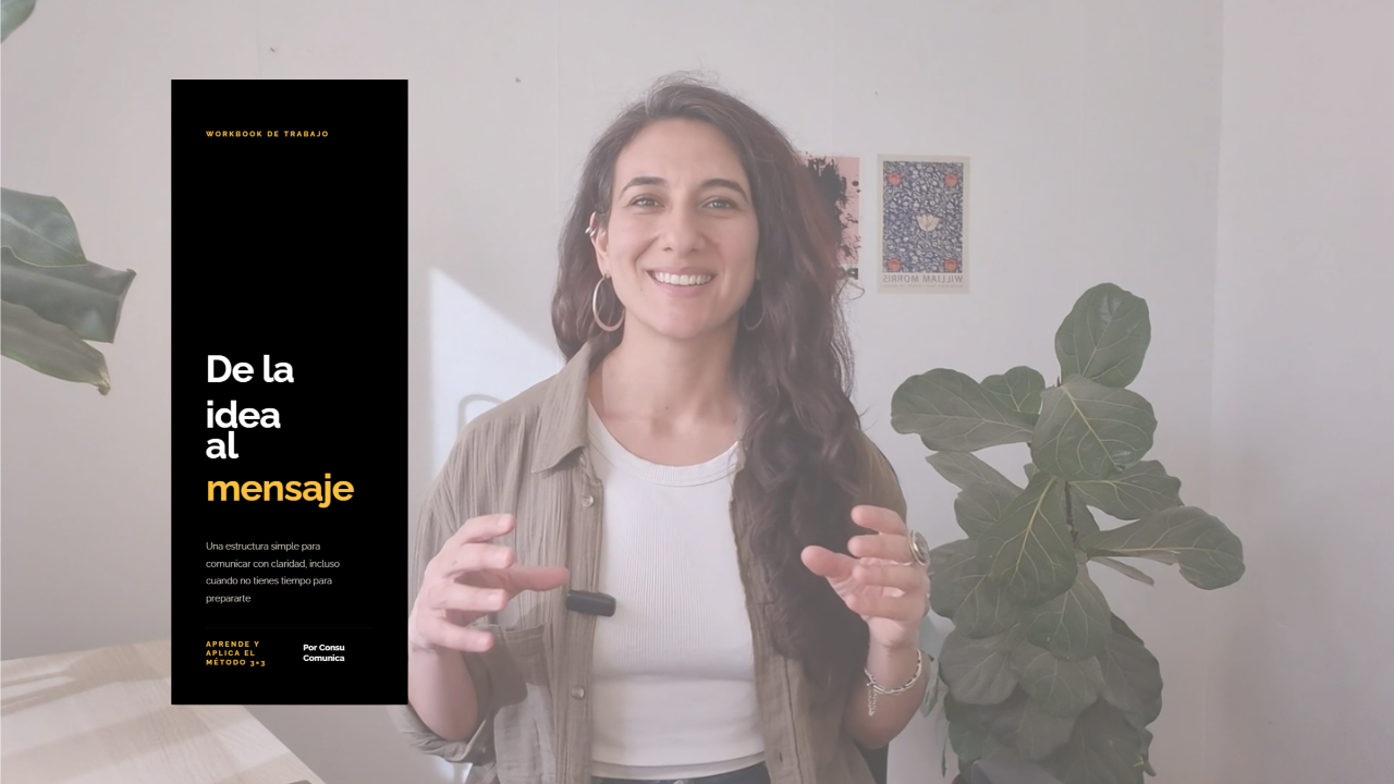 De la idea al mensaje